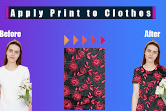 add patterns and prints to clothing