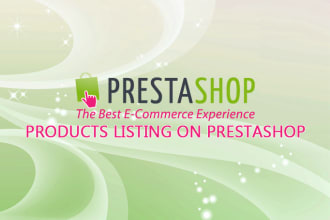 do provide you listing 15 items in prestashop