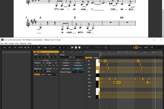 transcribe sheet music, tabs, piano videos to midi