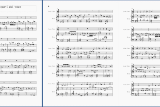 transcribe music from audio into music score