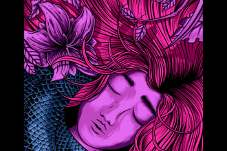 design illustration for your brands tshirts and merchandise
