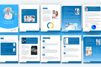 design annual reports, company proposals, and any pdf with canva
