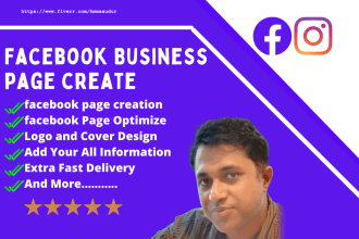 design and create impressive  facebook business page