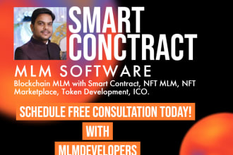 make secured mlm software with any blockchain
