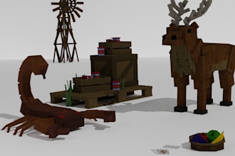 make blockbench model for machinima or marketplace projects
