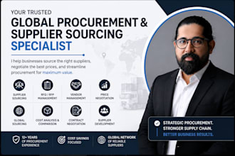 provide global procurement, supplier sourcing and vendor management