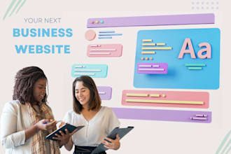create an awesome website for your business