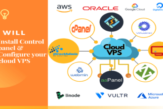 install and configure any control panel for your cloud vps