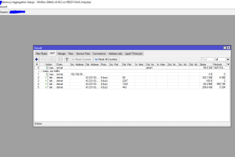 configure auto link failover and redundancy on mikrotik