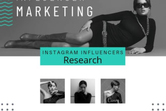 manage instagram influencer marketing research
