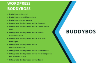 configure buddyboss platform and buddyboss app
