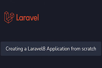 update, fix and develop PHP laravel application