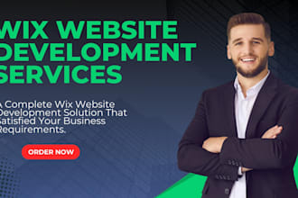 design, redesign or fix your wix editor website, wix website design