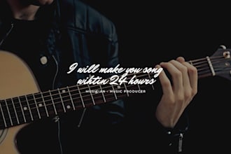 be your composer and producer of your song