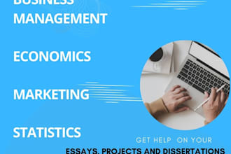 work on business management marketing essays and research