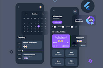 be your flutter developer for android and ios