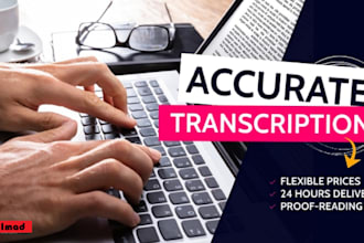 transcribe your french audio or video accurately and quickly