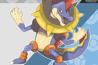 concept design fakemon, open commission