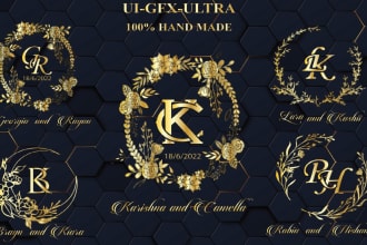 design photography, wedding, signature, and monogram logo