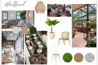 create an interior design moodboard