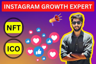 instagram manager for nft, crypto, web3 or tech projects