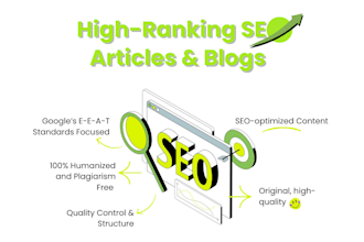 be SEO content writer, articles that rank 1 on google
