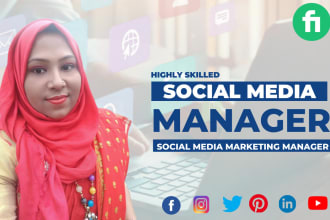 be your professional social media marketing manager