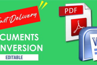 convert pdf to word and excel
