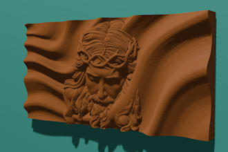 create 3d parametric sheet material  sculptures with layered dxf files