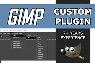write a custom gimp plugin to automate photo editing tasks