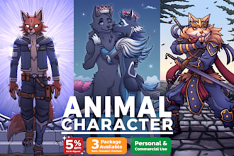 draw animal characters or illustrations