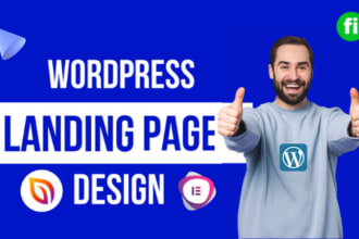 do landing page design by elementor,divi builder,seedprod,astra pro,wpbakery
