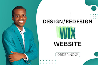 create wix website, wix website redesign, wix website design and wix studio