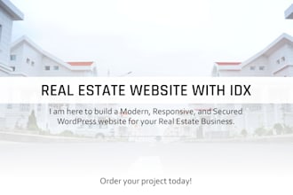 help building real estate websites