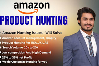 amazon product hunting for fba, product researching for pl
