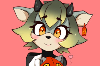create you an icon,furry,sonic style,etc