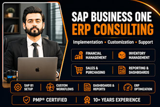 implement customize and support sap business one erp