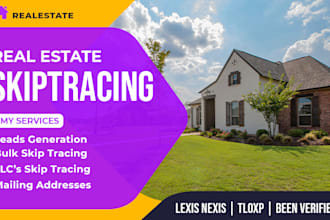 provide real estate skip tracing