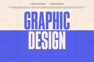 do graphic design services for any purpose