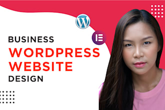 setup and design wordpress site for small business