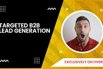 do targeted b2b linkedin leads and email list for any industries