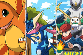 draw your favourite pokemon for using to any design