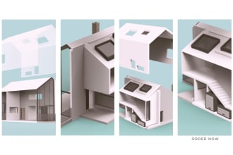 create a 3d model of your plan in autodesk revit