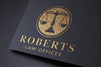 do your logo law firm attorney lawyer or legal design