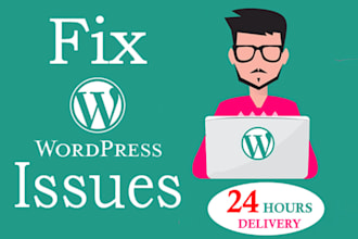 fix html CSS bugs, wordpress errors and bugs with responsive