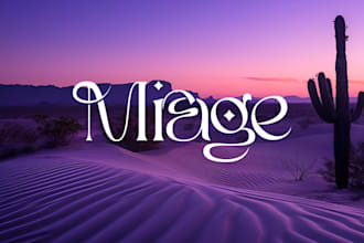 design stylish and elegant typography and wordmark logo