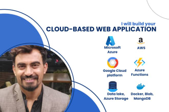 give website development and cloud services for microsoft azure, aws, gcp