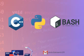 do project in python and cpp