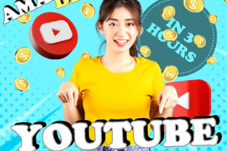 design amazing youtube thumbnail and  gig image in 3 hours