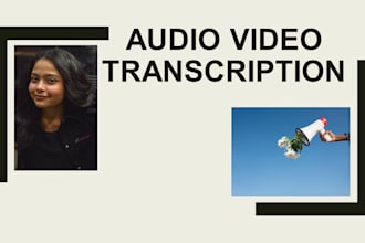 do youtube video and audio transcription